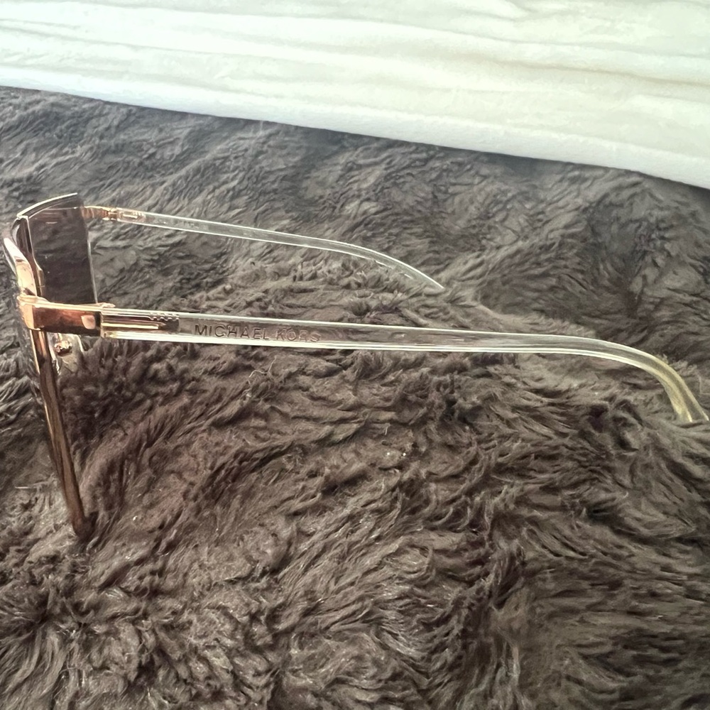 Michael Kors Gold Aviator Sunglasses - Picture 6 of 7